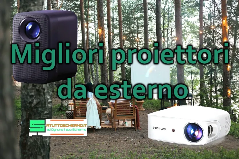 Migliori proiettori da esterno