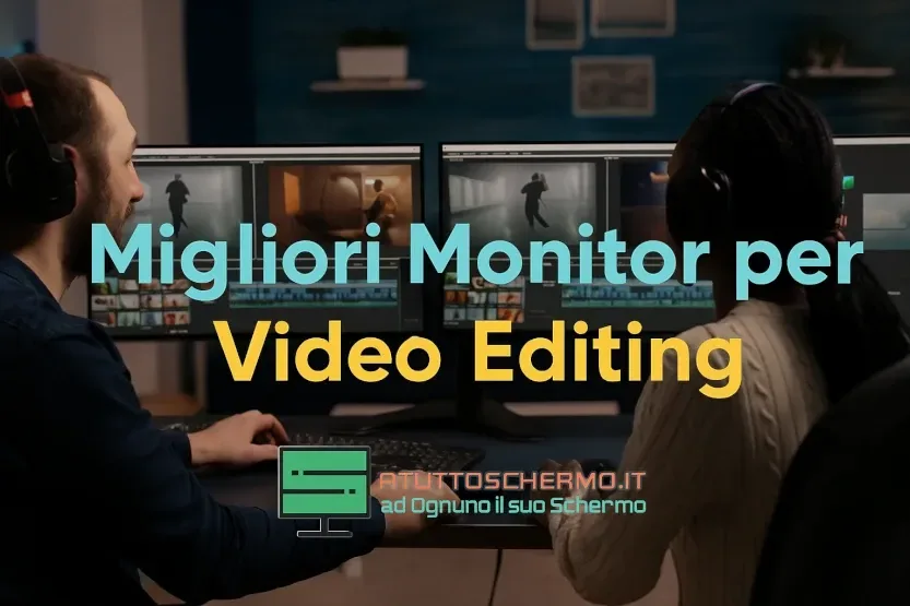Migliori Monitor per Video Editing 2026: Guida per Tutte le Fasce di Prezzo Migliori Monitor per Video Editing