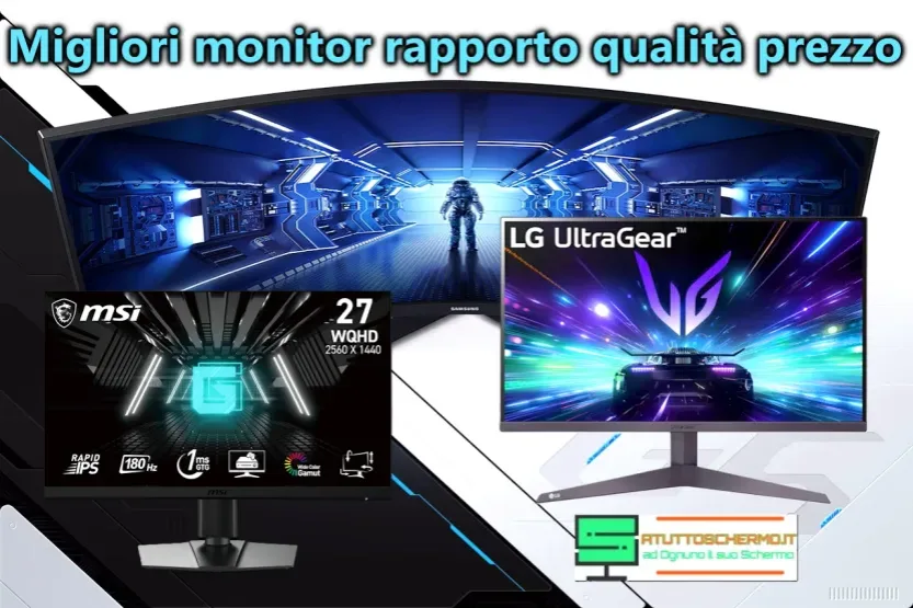 Migliori Monitor Qualità Prezzo 2026: Guida ai Modelli più Convenienti Migliori monitor rapporto qualità prezzo