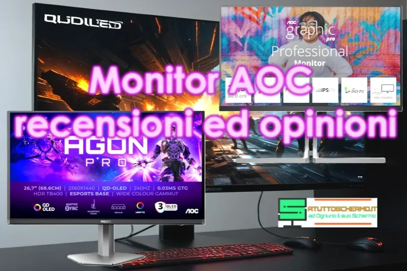 Monitor AOC 2026: recensioni, opinioni e guida all’acquisto con i migliori modelli Monitor AOC recensioni ed opinioni